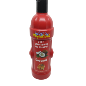 2-in-1 Conditioning Dog Shampoo Coconut 16 oz bottle